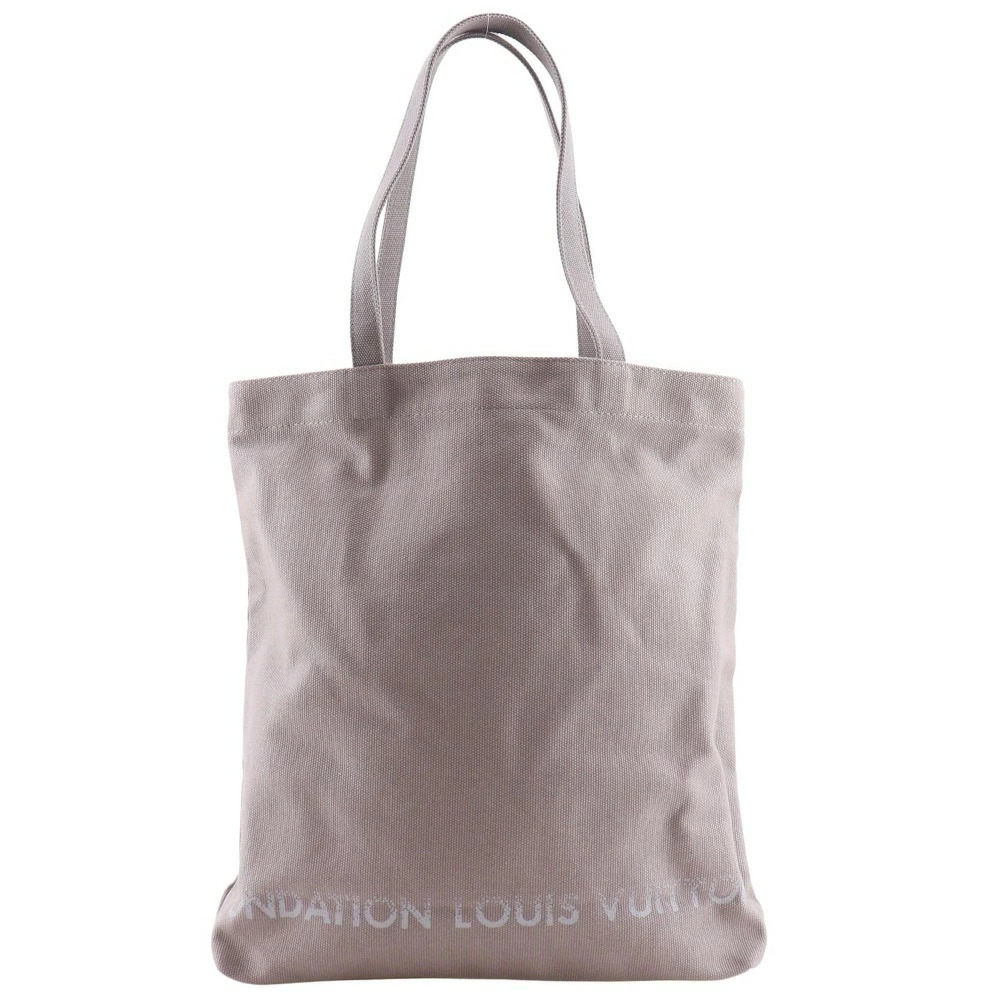 Louis Vuitton Fondation Paris Tote Bag Museum Limited Edition Dove Gray